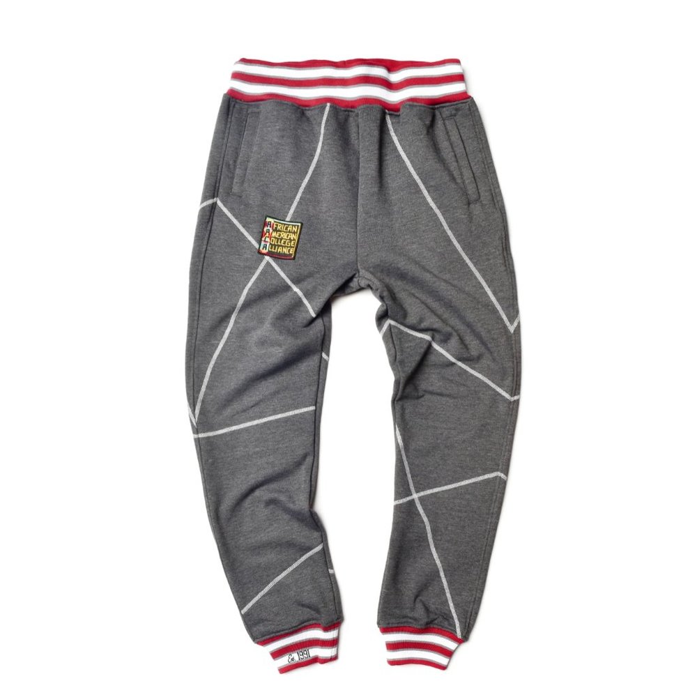 AACA ORIGINAL '92 "FRANKENSTEIN" STITCHED SWEATPANTS JOGGERS - SIZE L